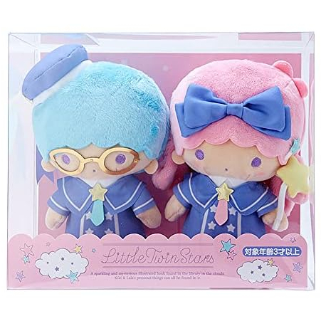 Sanrio Plushie Set Little Twin Stars KIKIRARARA LITTLE TWIN STARS ...