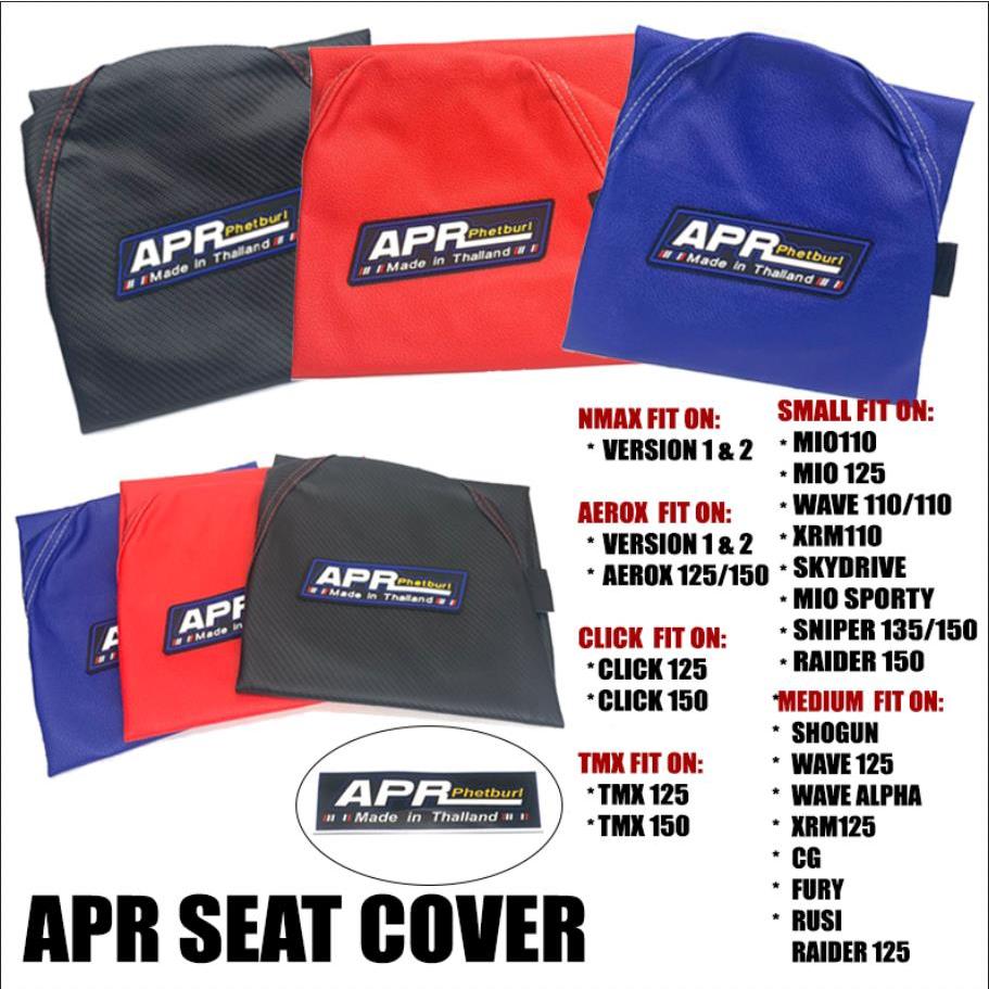 Seat cover for Motorcycle carbon and rubber matte Emroided [TAHI] APR