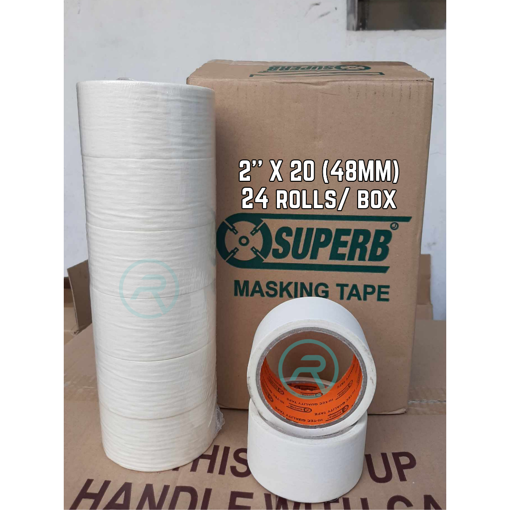 MASKING TAPE/PAPER TAPE PER BOX | Shopee Philippines