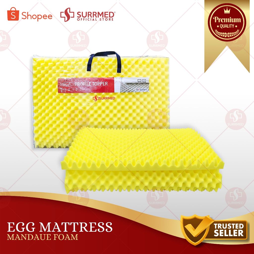 SURRMED EGG MATTRESS (MANDAUE FOAM) Shopee Philippines