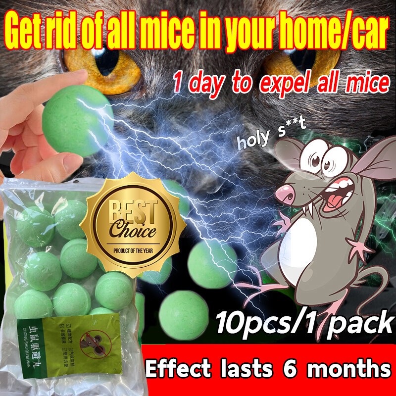 (6bag) No rats within 10 km rat killer rat repellant for home mothballs