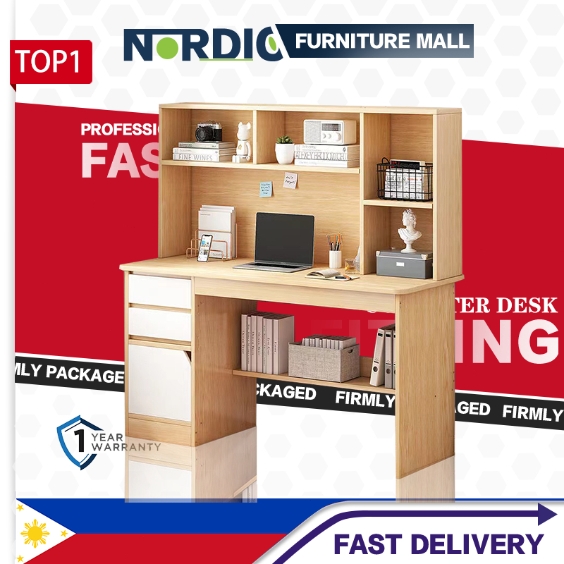 HOT DEALS Computer Study Table With Cabinet With Drawer Multipurpose ...