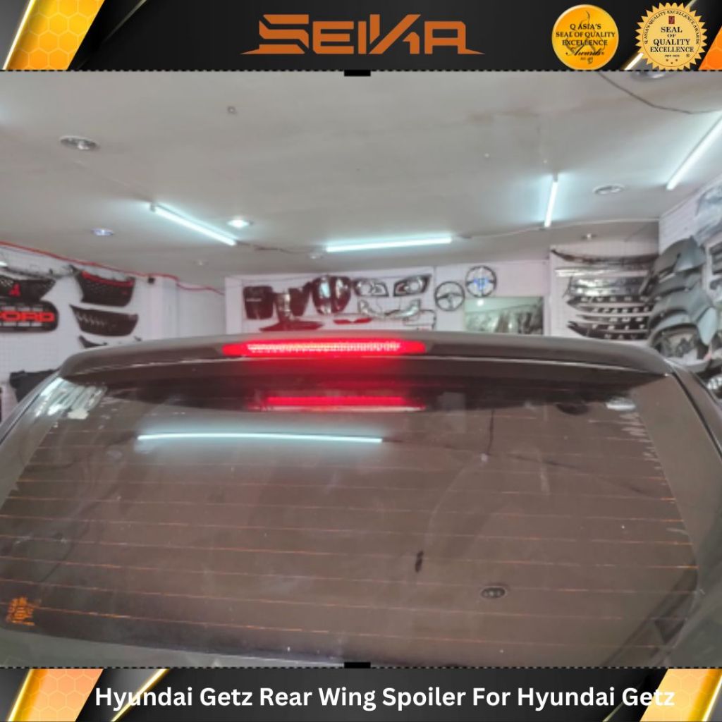 Hyundai Getz Rear Wing Spoiler For Hyundai Getz (Matte Black Finish) Shopee Philippines