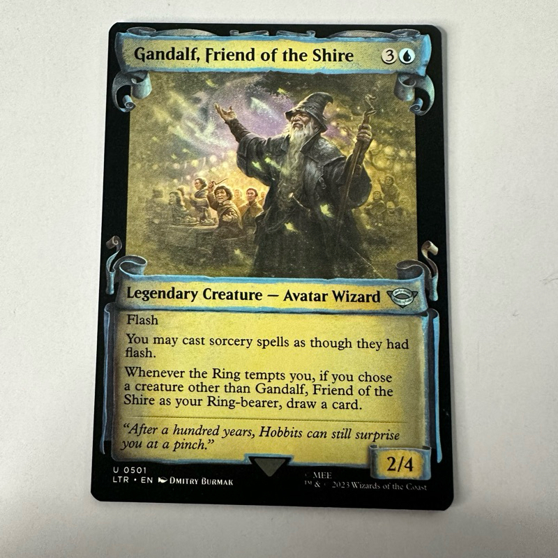 GANDALF, FRIEND OF THE SHIRE | LTR THE LORD OF THE RINGS | BLUE | MTG ...