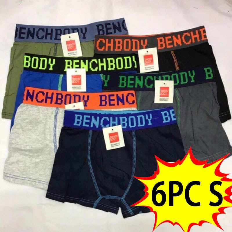 Bench Body Brief Assorted colors (3set) & (6in1)