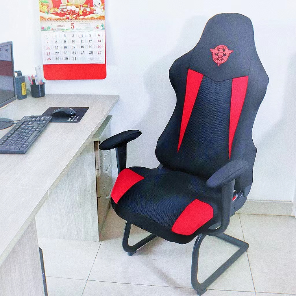 New 4pc elastic office chair cover with spandex splicing office chair