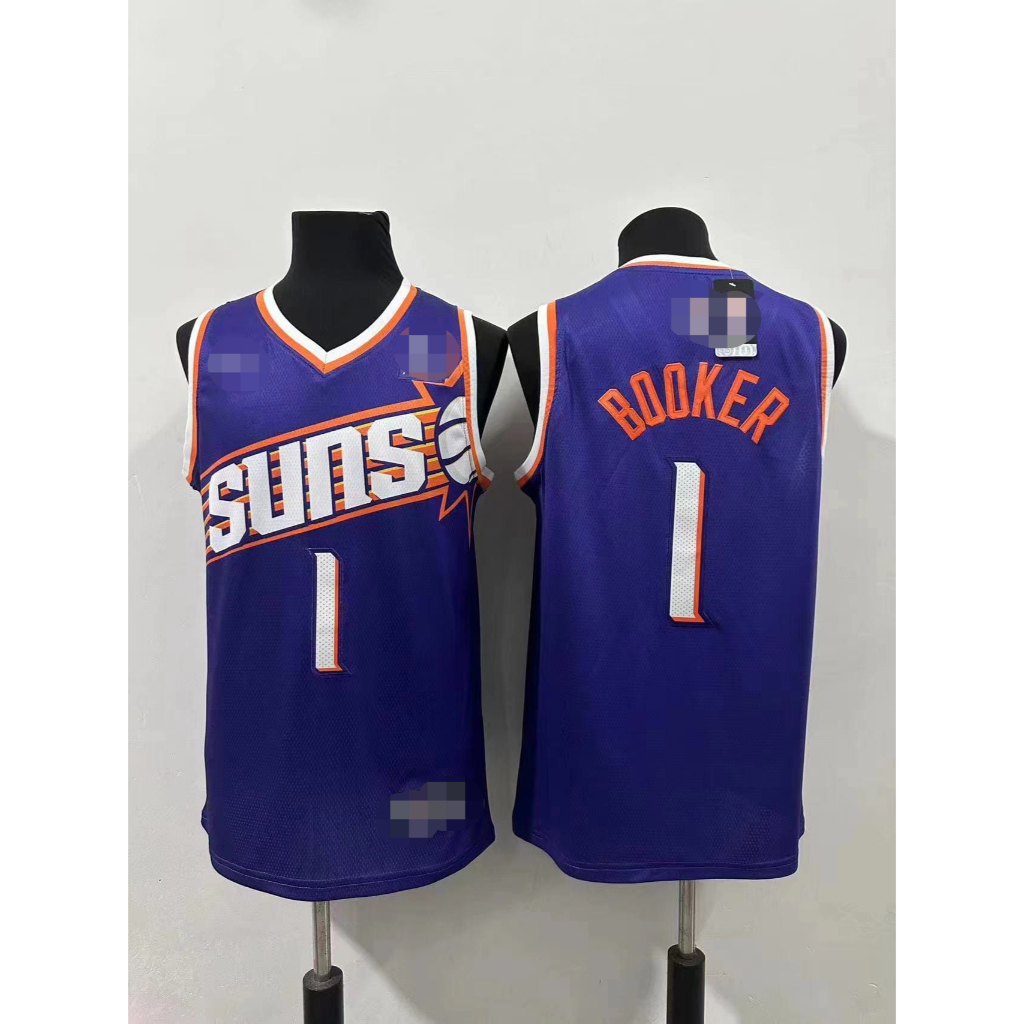 Devin booker throwback suns 2024 jersey