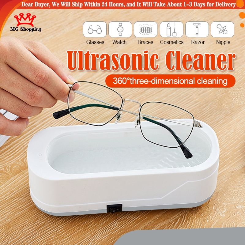 High Frequency Ultrasonic Cleaners Machine Mini Jewelry Watch Glasses ...