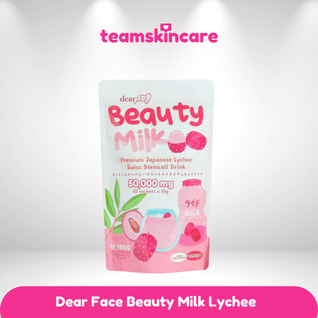 Dear Face Beauty Milk Premium Japanese Melon Collagen Drink(10 Packs