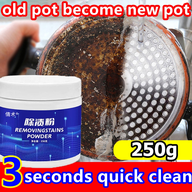 Cleaner Washing Powder 250g kitchenware cleaning No damage to cookware ...