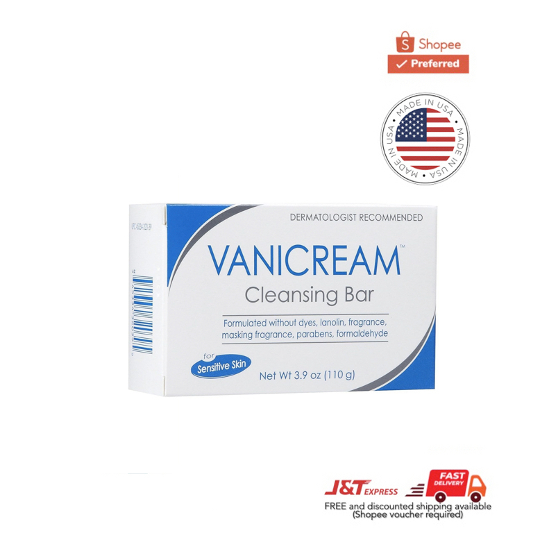 Vanicream Cleansing Bar Soap for Sensitive Skin 3.9oz Shopee Philippines