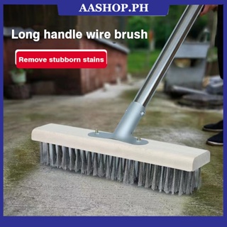 Household Floor Cleaning Brush Long Handle Brush Hard Bristle Cleaning Brush  Toilet Tile Brush Decontaminate Scraping Brush - China Paint Brush,  Industrial Brush