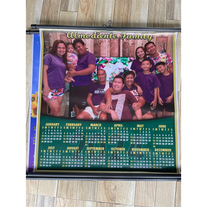 2024 CUSTOMIZED TARPAULIN CALENDAR Shopee Philippines