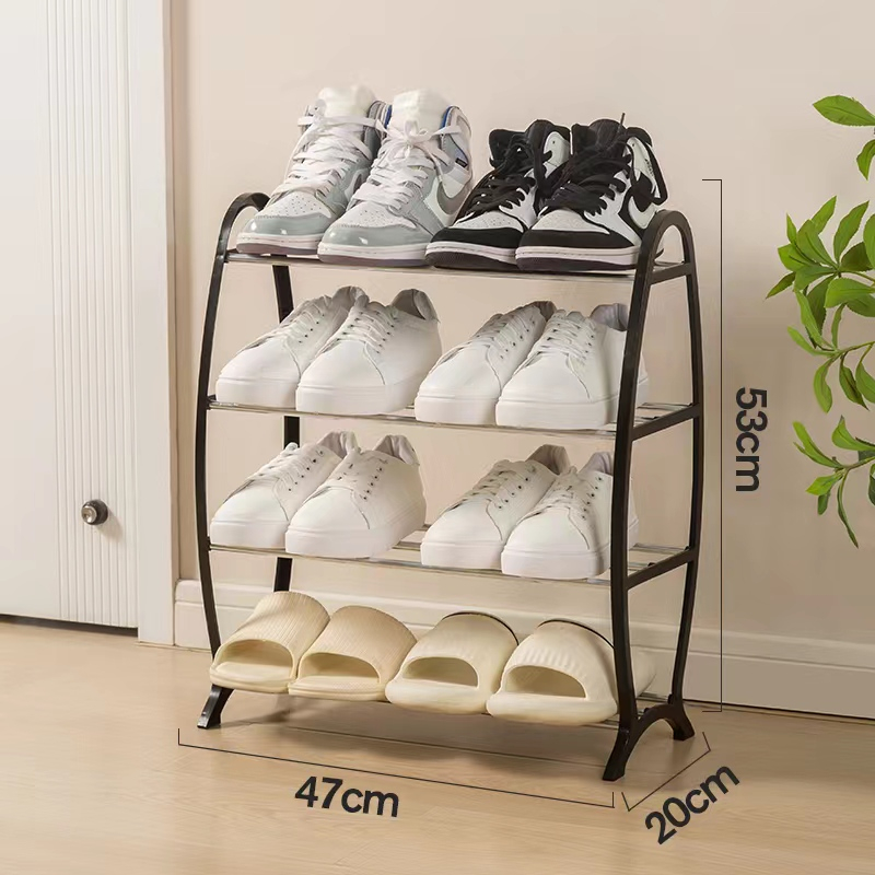 LEDSTAR 4 layer 5 layer simple shoe rack shoe cabinet student dormitory ...