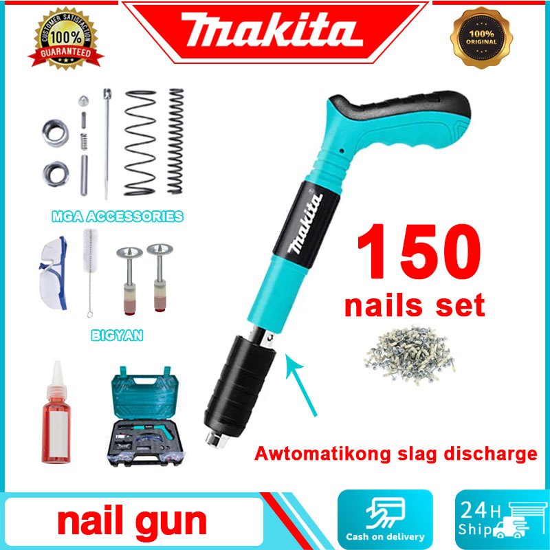 Makita Nail Gun Manual Steel Nail Gun Concrete Ceiling Rivet Tool Steel