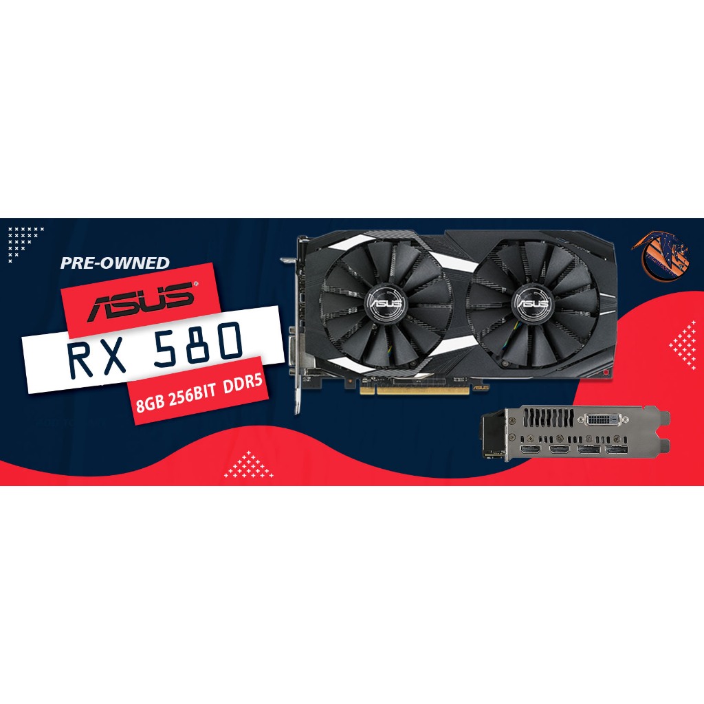 Asus radeon rx hot sale 580 o4g