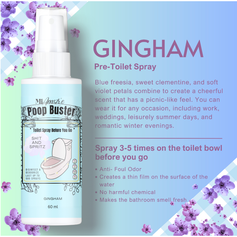 LEMON SQUASH Poop Buster! Toilet Spray, Odor Eliminator, POOP spray ...