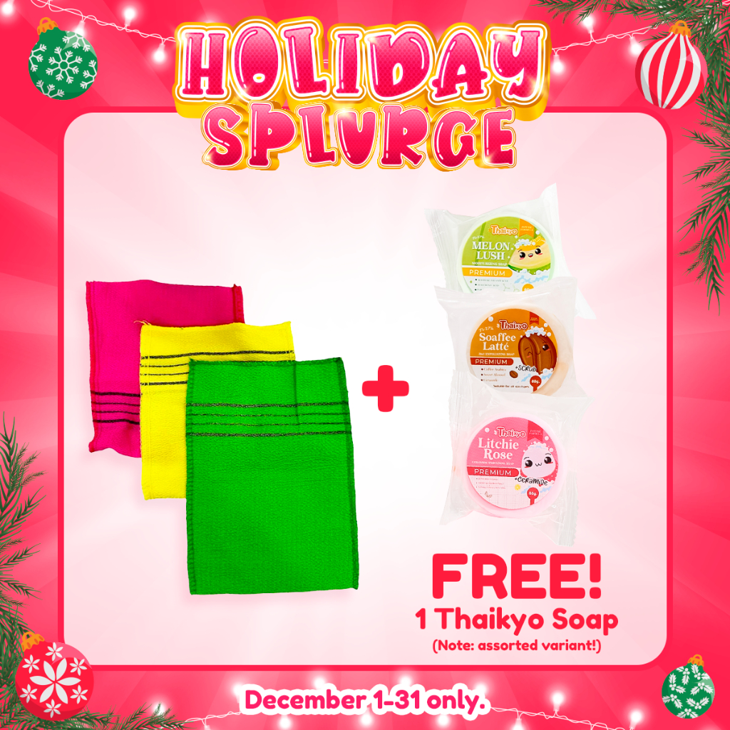 Authentic Korean Exfoliating Mitt Body Scrub Towel Shopee Philippines