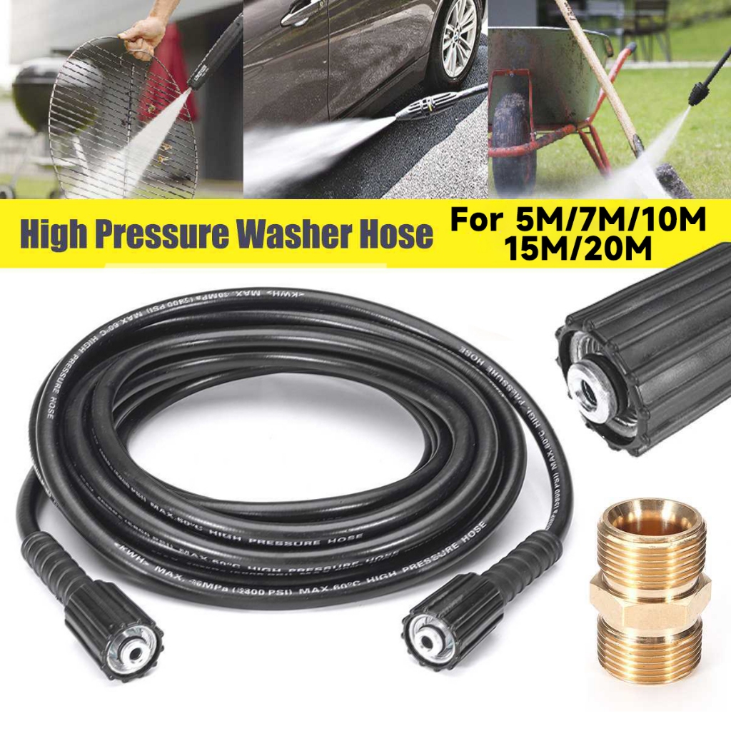 High Pressure Water Pipe Explosion Proof Water Pipe DoubleHead M22