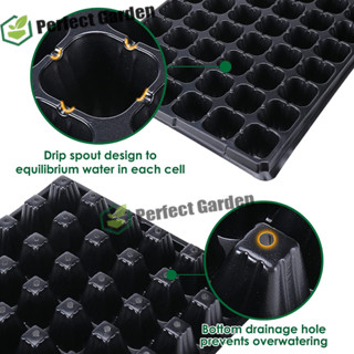 【seedling Tray】 Buy 10 Take10 32 50 72 105 128 200 Holes Garden Starter 