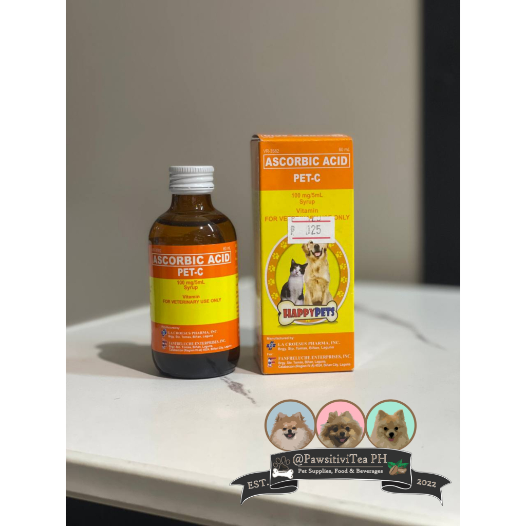 HAPPY PETS PETC Sodium Ascorbate Vitamin V For Cats and Dogs Shopee