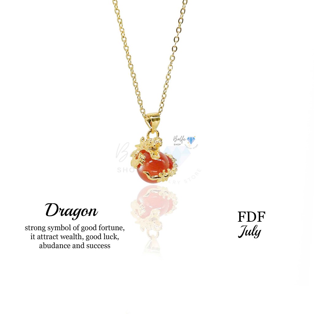 2024 Birthstone In 24k Gold Plated Dragon Lucky Stainless Unisex   Ph 11134207 7r992 Lotln6pwvy5gac