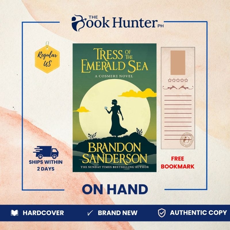 (On Hand) Tress of the Emerald Sea by Brandon Sanderson Shopee