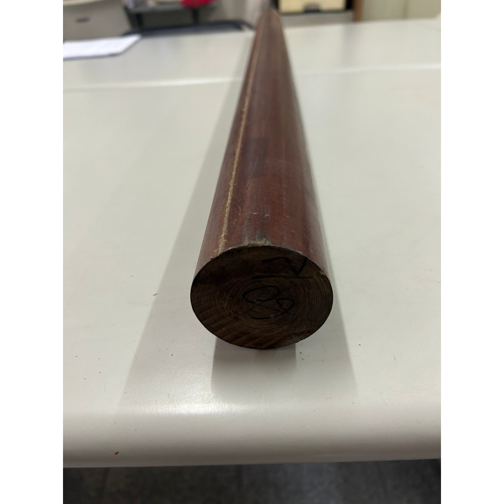 Phenolic Rod 60mm dia x 1 meter Phenolic Cotton Cloth Laminated Rod