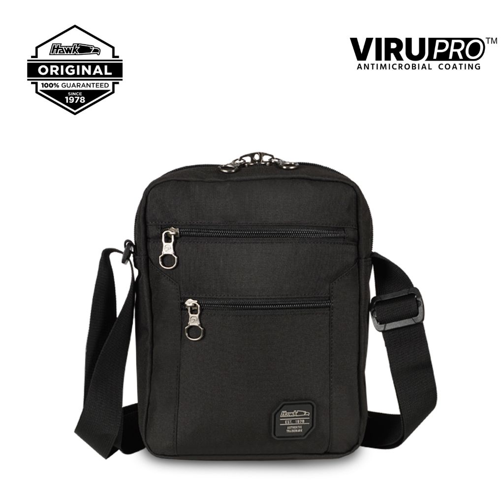 Hawk 5805 Sling Bag With Virupro AntiMicrobial Protection AntiTheft