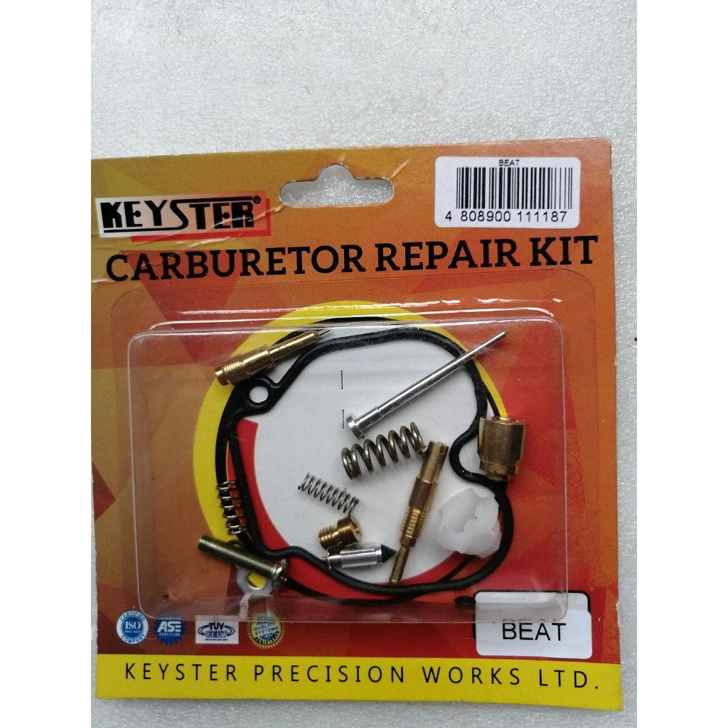 CARBURETOR REPAIR KIT for Honda Beat 110 - KEYSTER Brand | Shopee ...