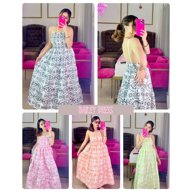 PBC BAILEY DRESS (Eyelet) | Shopee Philippines