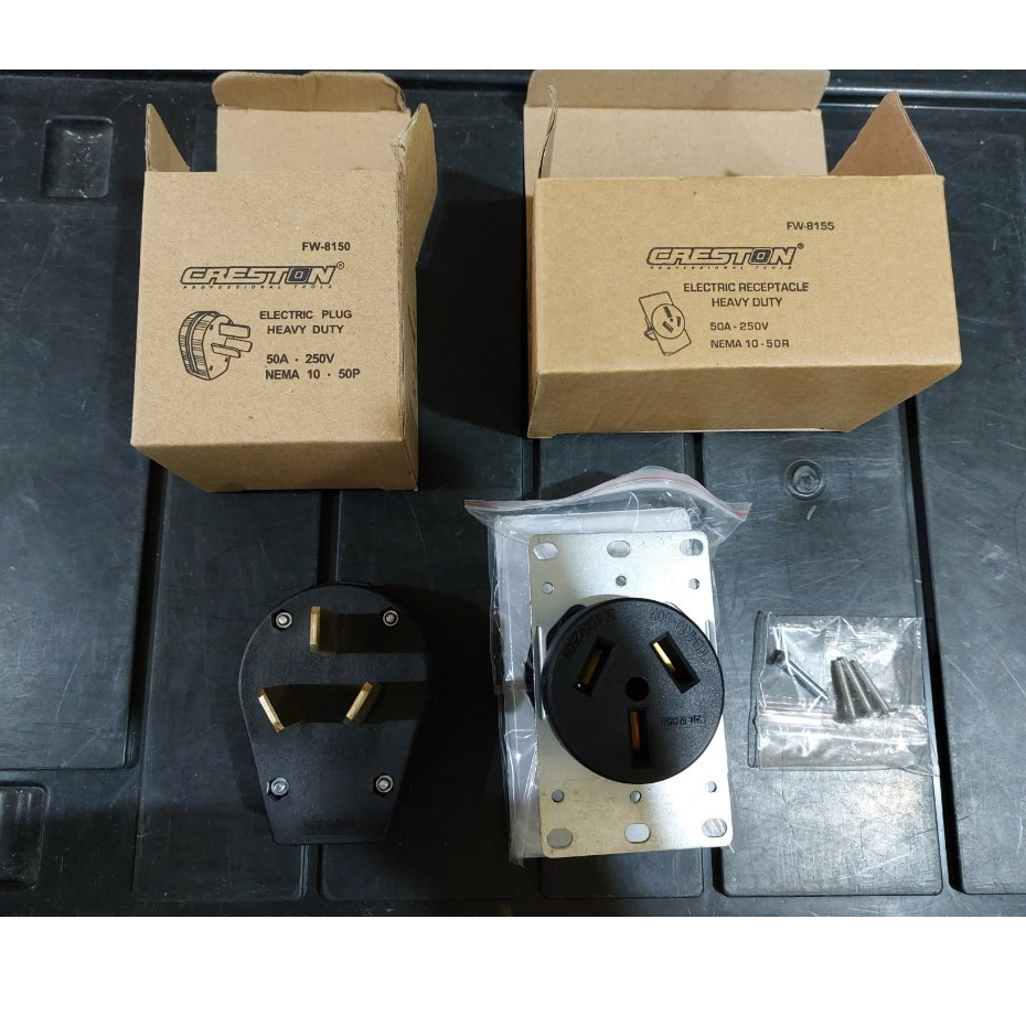 Creston Electrical Outlet Socket Or Plug 50amp SOLD SEPARATELY (For