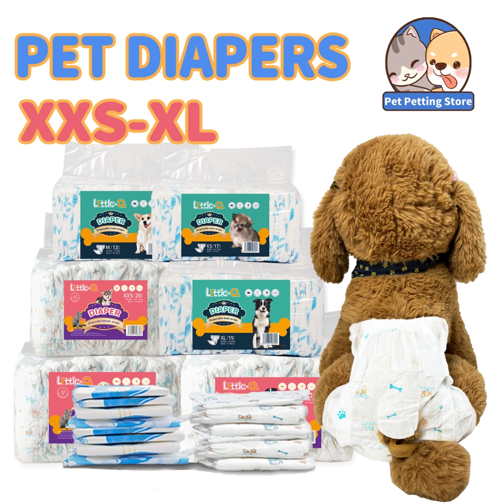 Pet Petting Store Dog Diaper Value Diaper For Dog&Cat Female diaper XXS