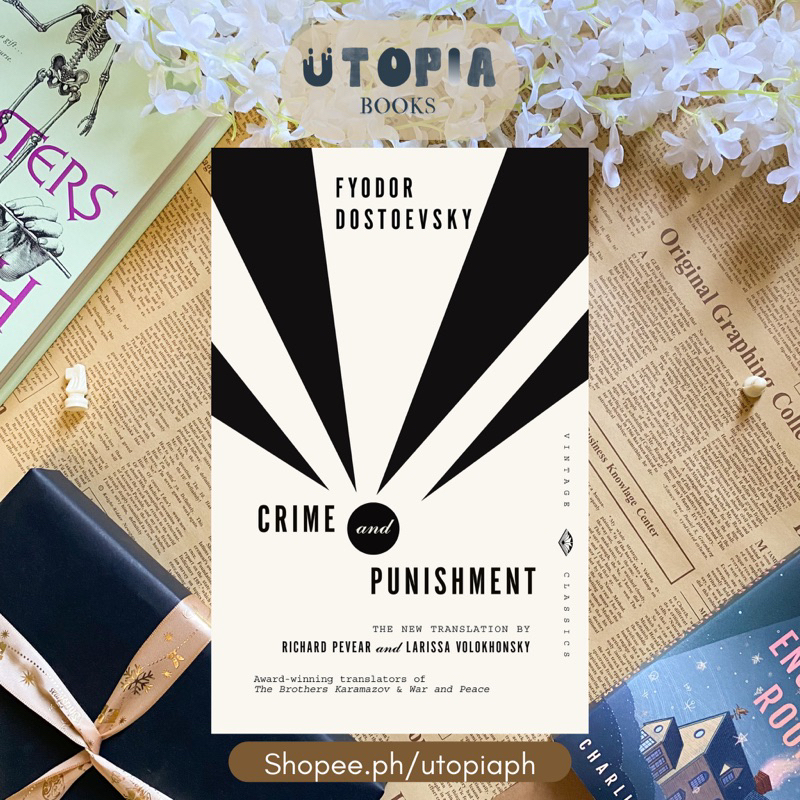 Crime and Punishment (ORIGINAL US COPY) by Fyodor Dostoyevsky | Shopee ...