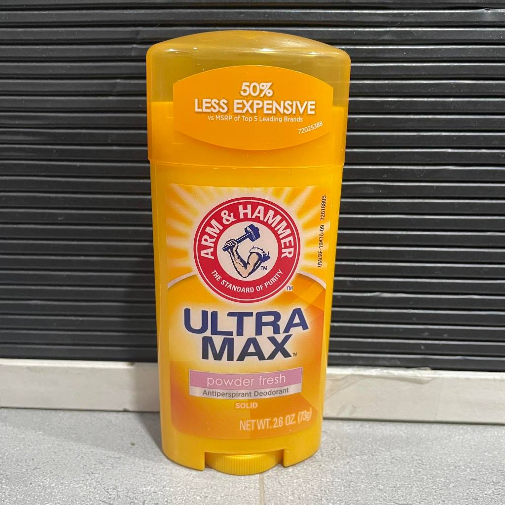Arm & Hammer, UltraMax, Solid Antiperspirant Deodorant, Powder Fresh, 2