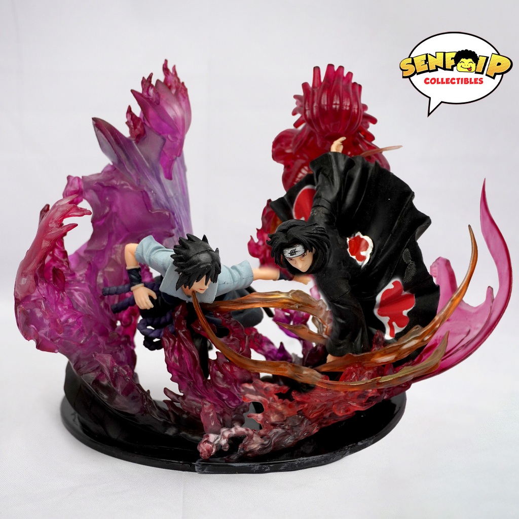 HQKO Itachi and Sasuke with Special Effects Set Action Figure | Shopee ...