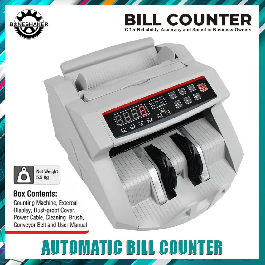 Currency Money Bill Counter Machine BL2108 AC220V Shopee Philippines