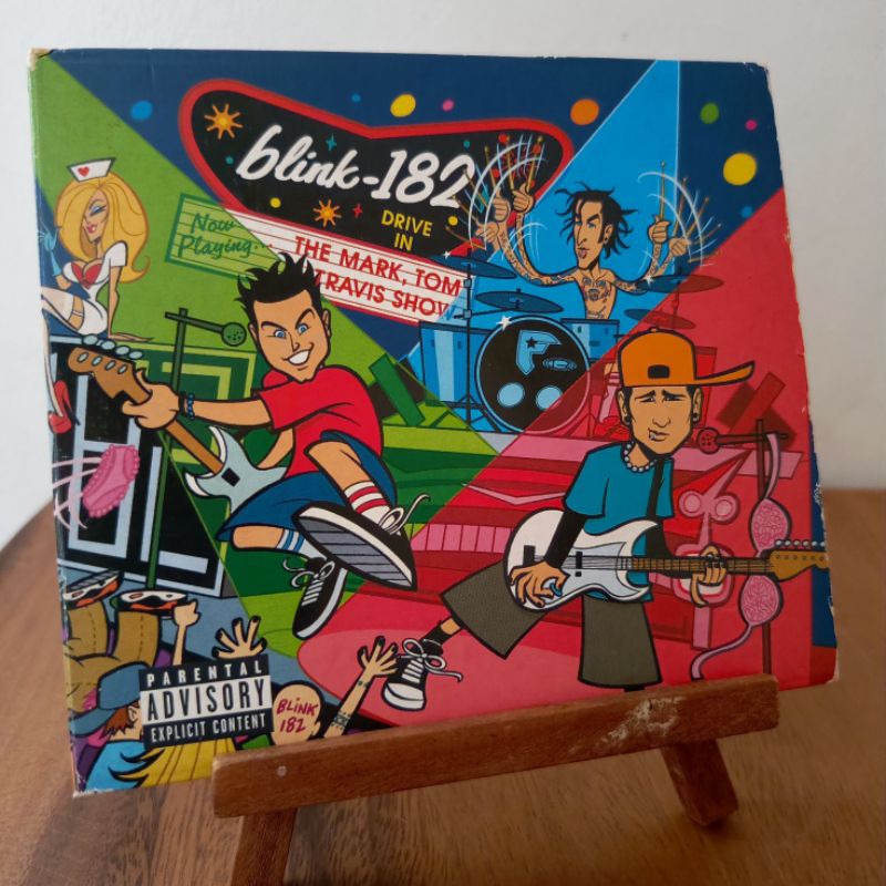 Blink-182 - The Mark, Tom and Travis Show - The Enema Stikes Back (CD ...