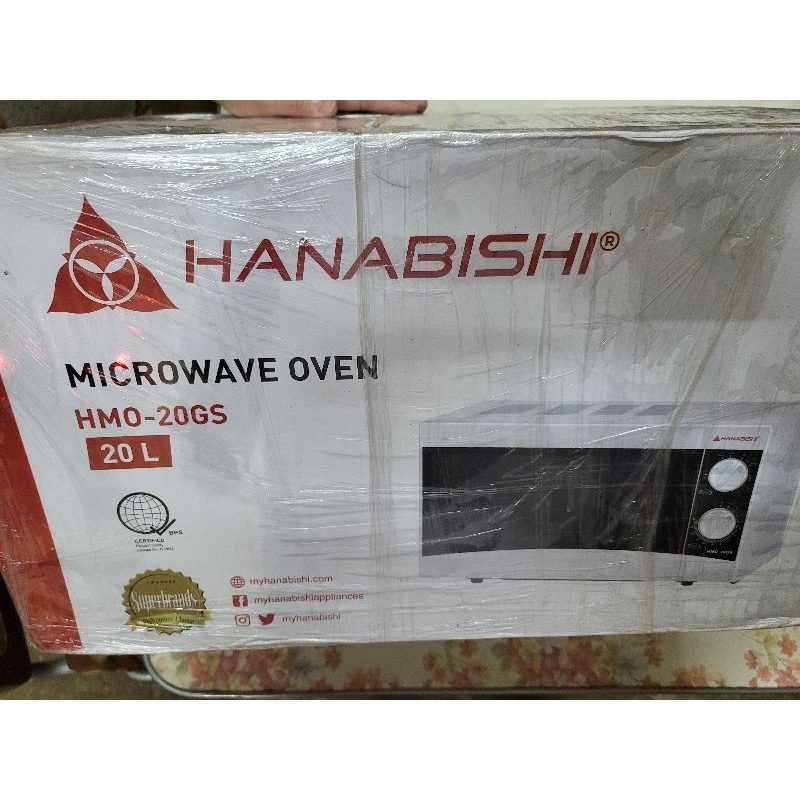 Hanabishi Microwave Oven HMO20GS 20L Shopee Philippines