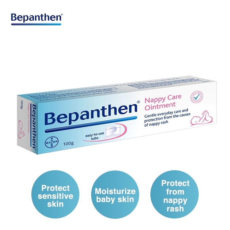 Bepanthen Nappy/ Diaper Care Ointment 100g MADE IN UK | Shopee Philippines