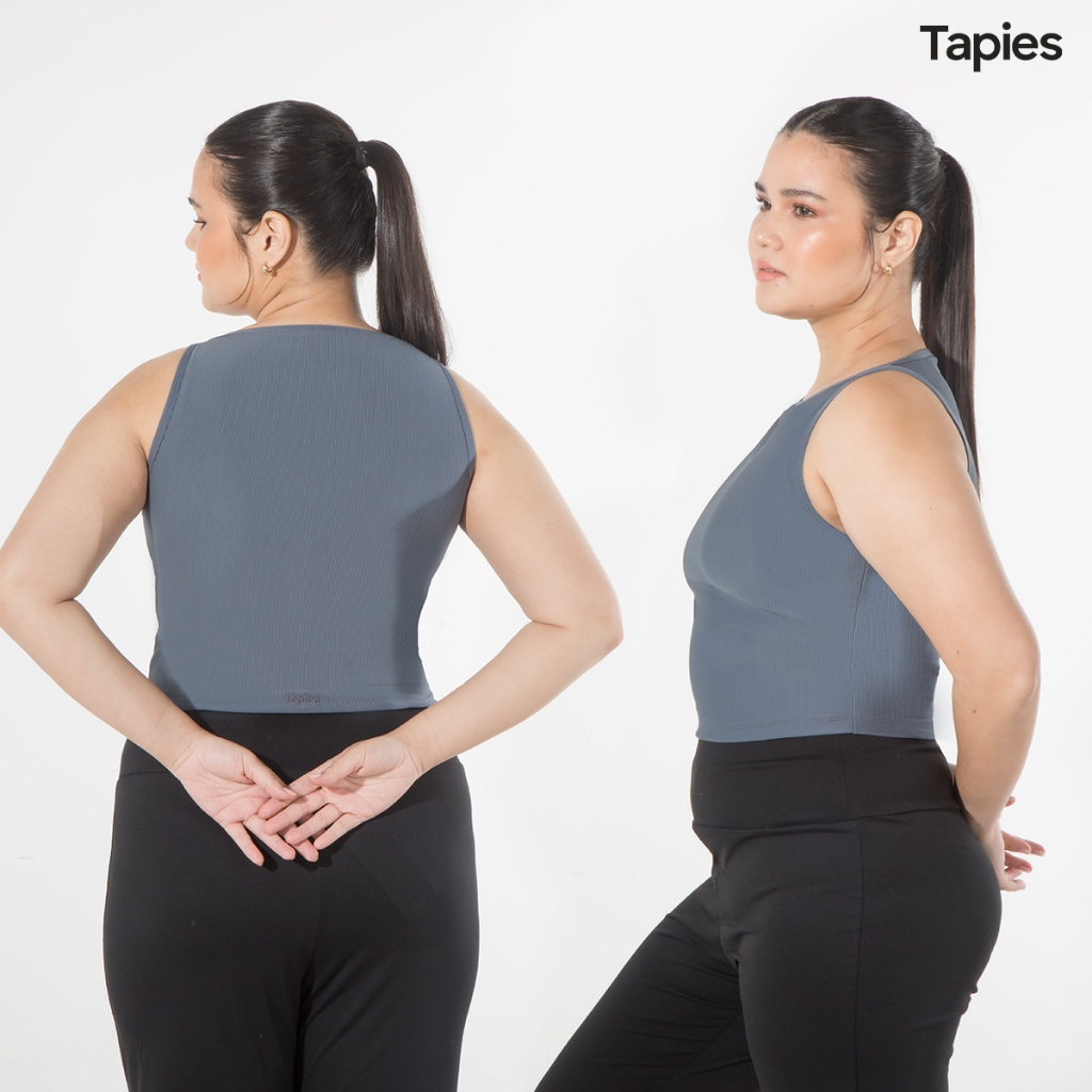 Perfectly Ribbed Boat Neck | Shopee Philippines