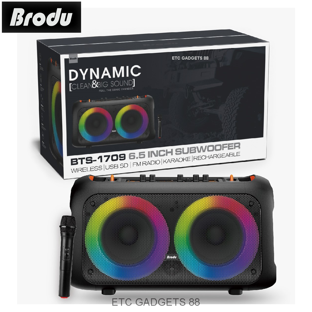 brodu Rechargeable Dual 6.5