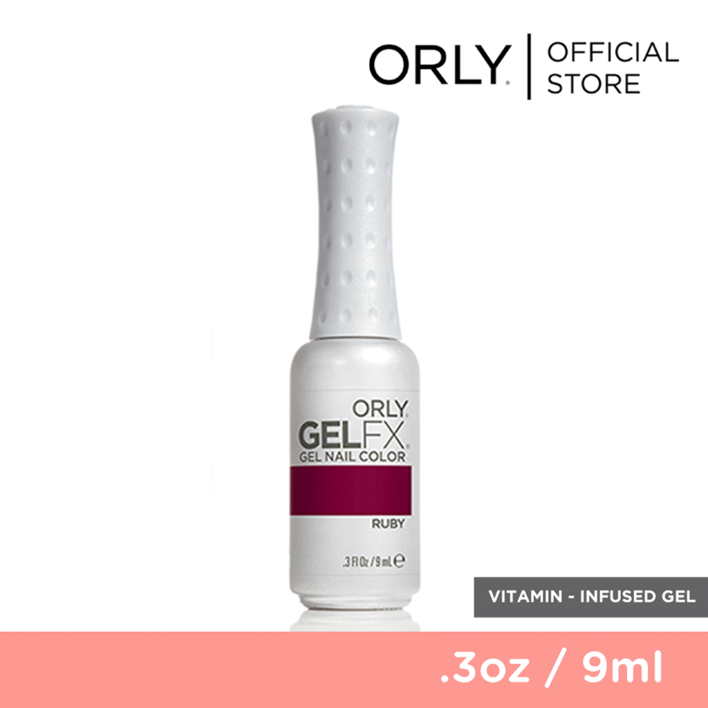 Orly Gel Fx Color Ruby 9ml | Shopee Philippines