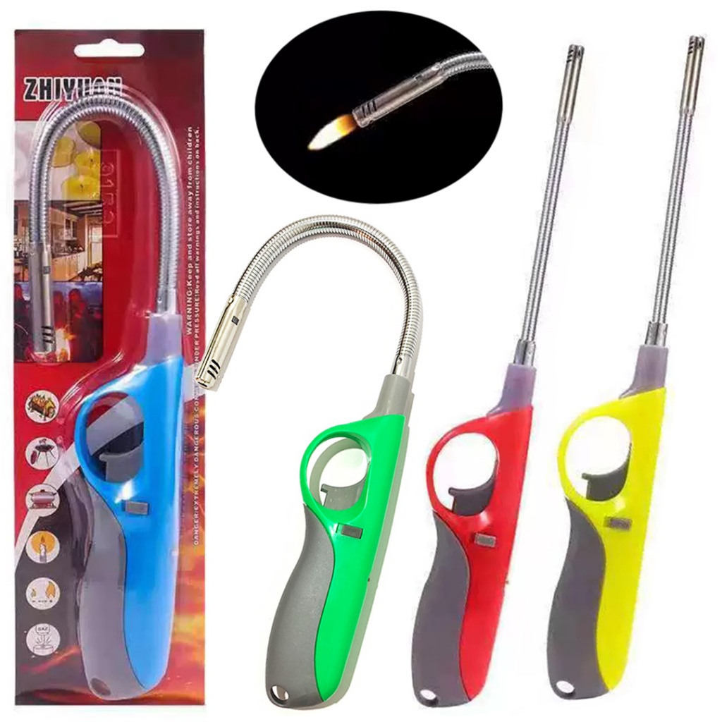 Kitchen lighter A bendable lighter Refillable LongReach Barrel Gas