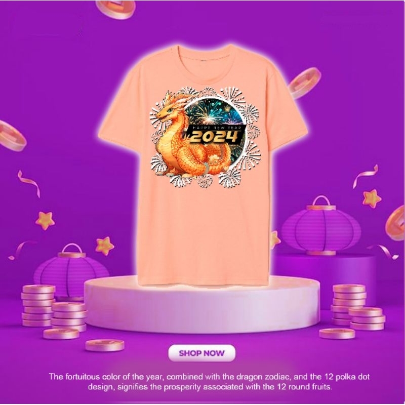 LUCKY COLOR OF THE YEAR, YEAR OF THE DRAGON Shopee Philippines
