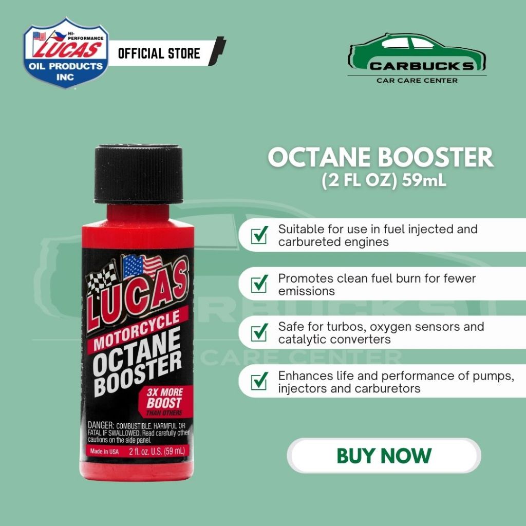 [10725] Lucas Motorcycle Octane Booster (2 oz) Shopee Philippines