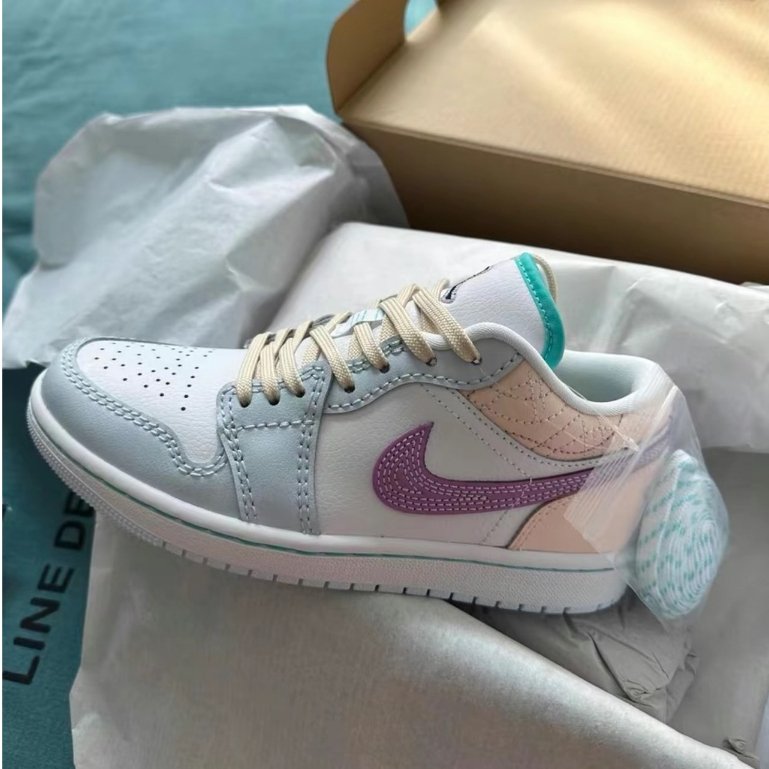 UA Shoes Air Jordan 1 Sashiko Lowcut Fashion Shoes For Women