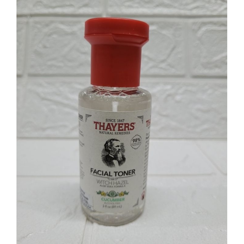 THAYERS FACIAL TONER WITCH HAZEL CUCUMBER (89ml) Shopee Philippines