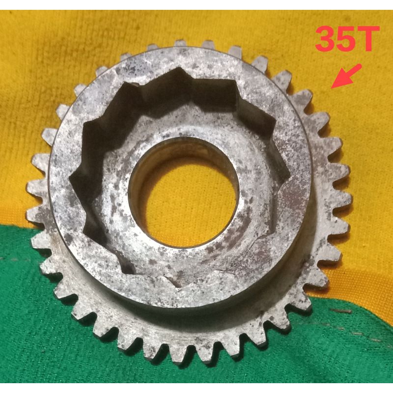 KICK GEAR KAWASAKI 125/HD3 OLD SURPLUS ORIGINAL 35T | Shopee Philippines