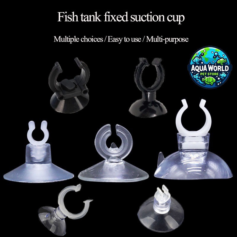 Aquarium Sucker For 4mm Airline Tube Fish Tank Oxygen Pump Pipe Suction Cups aquarium heater holder Shopee Philippines